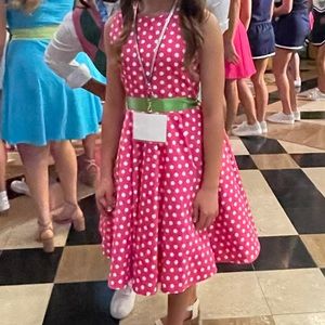 BlackButterfly Kids 'Audrey' Vintage Polka Dot 50's Girls Dress